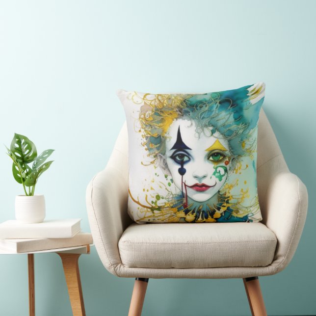 Clown Dekorativ kudde (Stol)