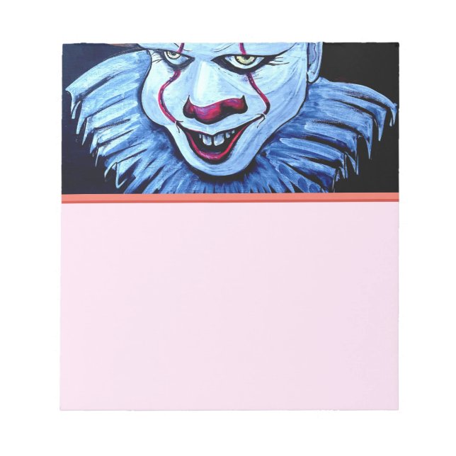 Clown:Evil Anteckningsblock (Framsida)