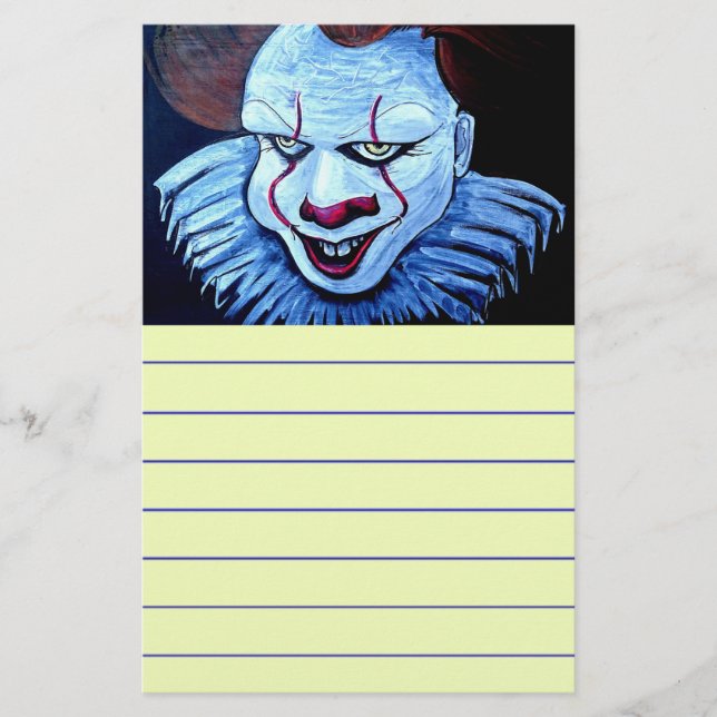Clown:Evil Brevpapper (Framsida)