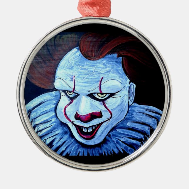 Clown:Evil Julgransprydnad Metall (Framsidan)