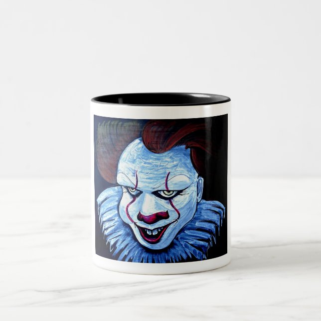 Clown:Evil Två-Tonad Mugg (Center)