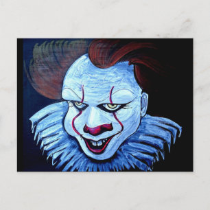 Clown:Evil Vykort