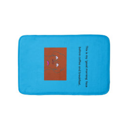 Clown-Faced Dog Cartoon Sketch Badrumsmatta