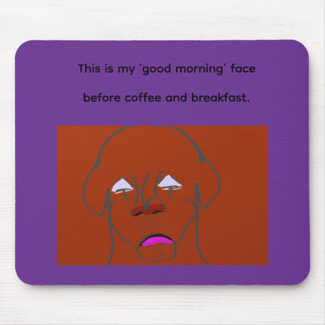 Clown-Faced Dog Cartoon Sketch  Musmatta (Framsidan)