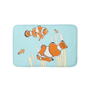 Clown Fish Bath Mat version 2 Badrumsmatta