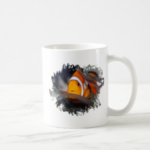 Clown-fisk i anemon kaffemugg