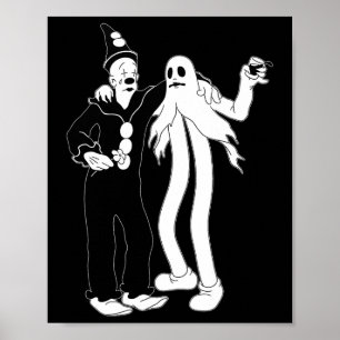 Clown Ghost Poster