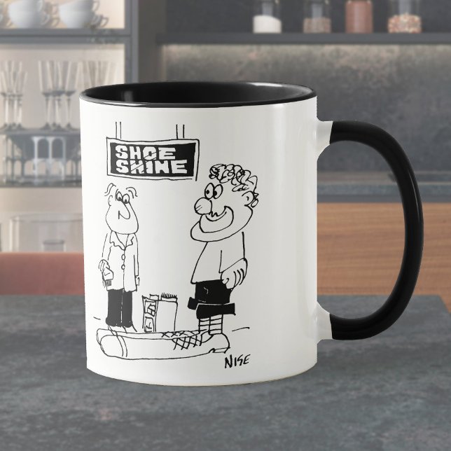 Clown Goes for a Shoe Shine Mugg (Skapare uppladdad)