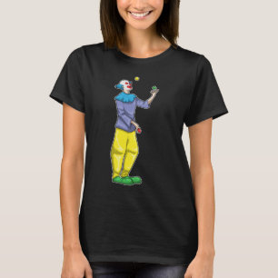 Clown Halloween Juggler T Shirt