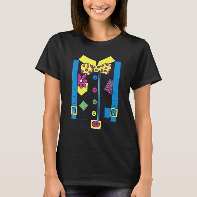 Clown Halloween und Karneval T Shirt (Framsida)