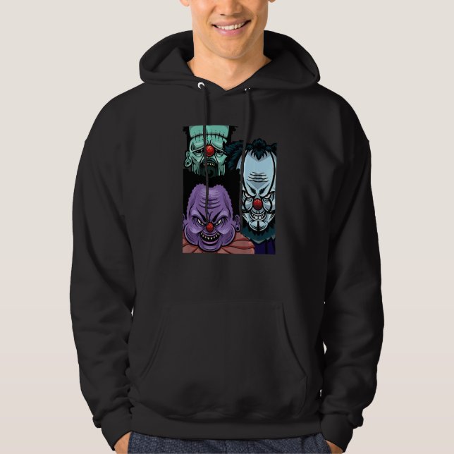 Clown Horror Halloween 7 Hoodie (Framsida)