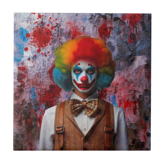 Clown Kakelplatta (Framsidan)