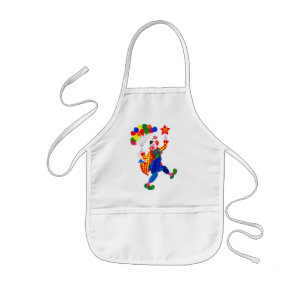 'Clown' Kids Apron Barnförkläde
