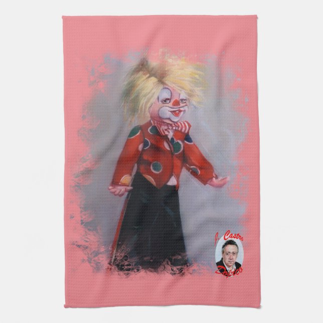 Clown Kökshandduk (Vertikal)