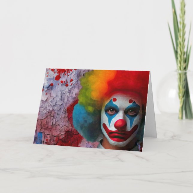 Clown Kort (Framsida)
