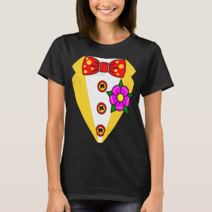 Clown Kostym Dress Party Costume T Shirt