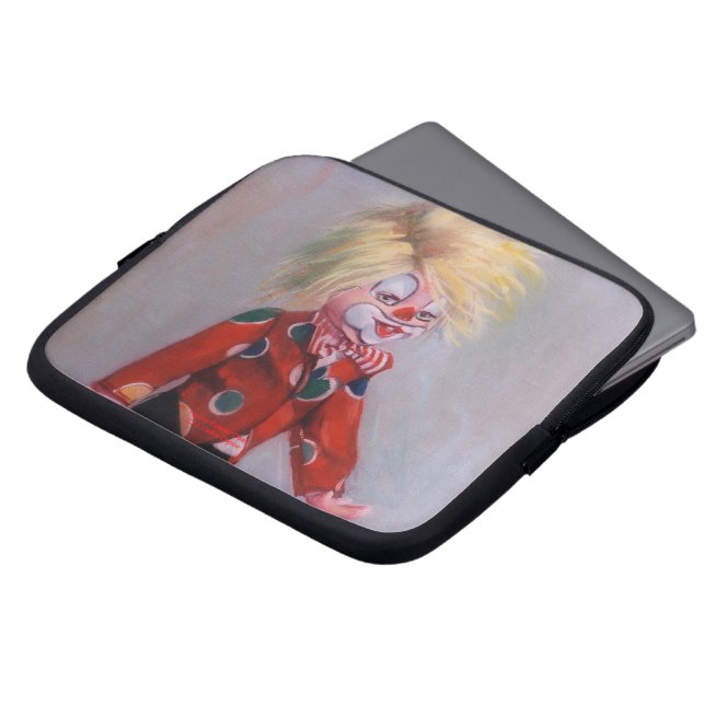 Clown Laptop Sleeve (Framsida topp)