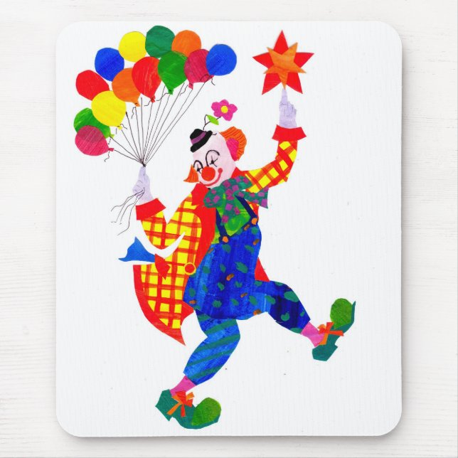 Clown mousepad musmatta (Framsidan)
