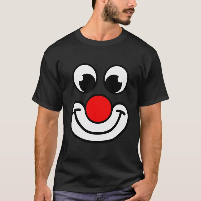 Clown Nose I Clown I Clown Suppories I Clown T Shirt (Framsida)