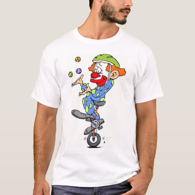 clown_on_unicycle tröja (Framsida)