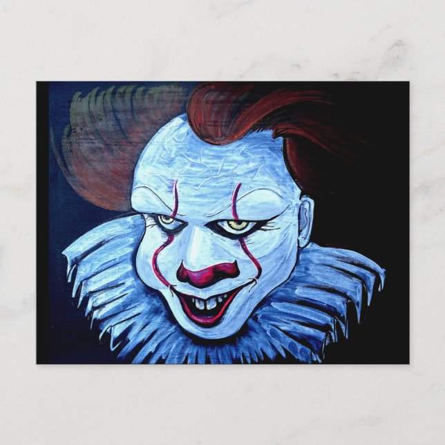 Clown:Ond Vykort (Framsida)