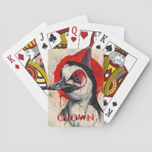 Clown Penguin Casinokort