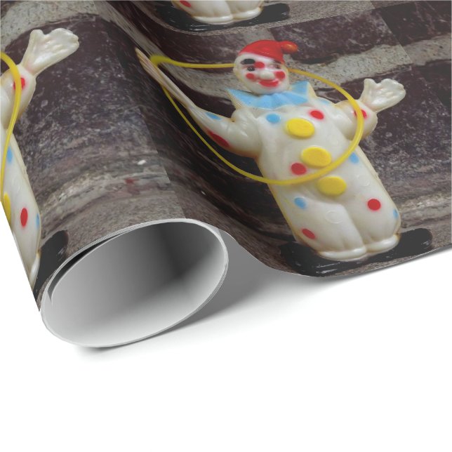 Clown Presentpapper (Rullad Hörn)