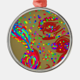 Clown Reindeer Julgransprydnad Metall