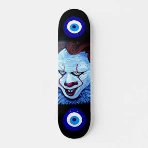 Clown:Skateboard Mini Skateboard Bräda 18,5 Cm