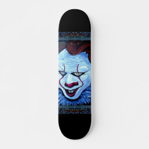 Clown:Skateboard Mini Skateboard Bräda 18,5 Cm