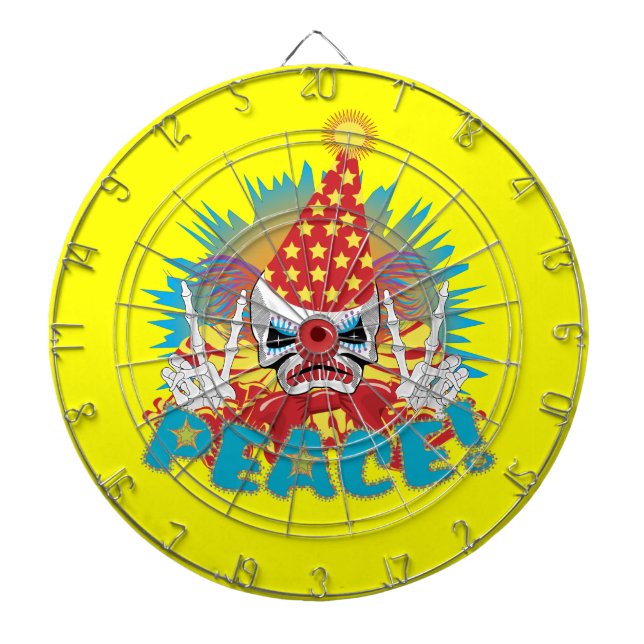 Clown Skull Darttavla (Framsidan)