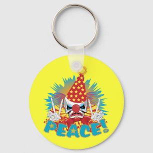 Clown Skull Nyckelring