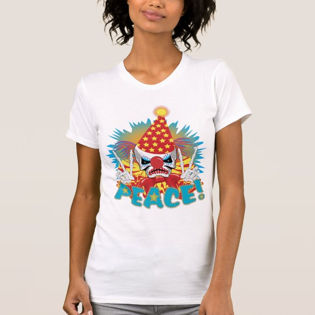 Clown Skull T-shirt (Framsida)