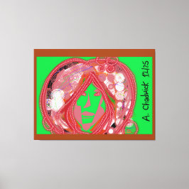 Clown Steampunk  Canvastryck