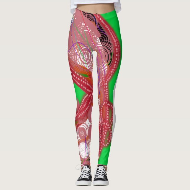 Clown Steampunk Leggings (Framsida)
