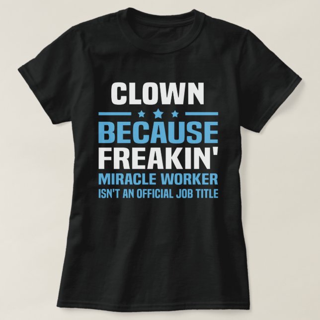 Clown T Shirt (Design framsida)