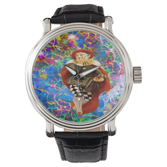 Clown Troubadour Armbandsur (Framsida)