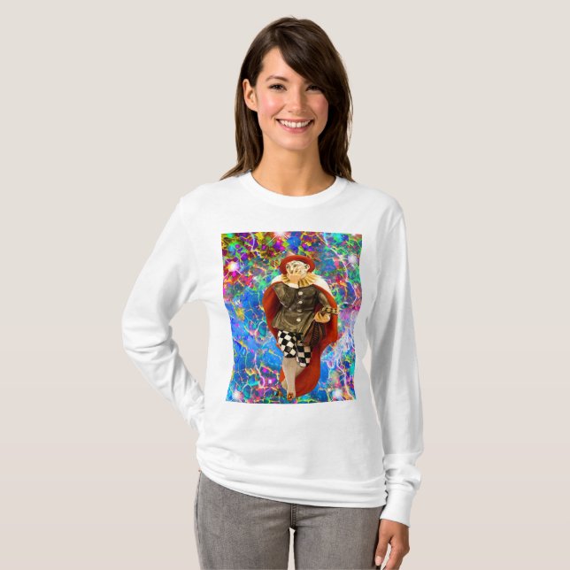 Clown Troubadour T-shirt (Hel framsida)