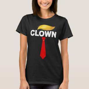 Clown Trump Rolig Sarksastisk Anti-trump Subtil Te T Shirt