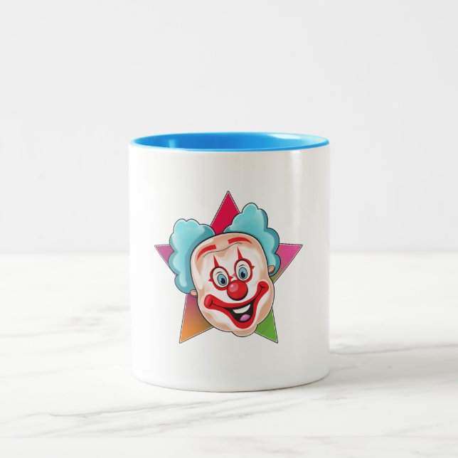 Clown Två-Tonad Mugg (Center)
