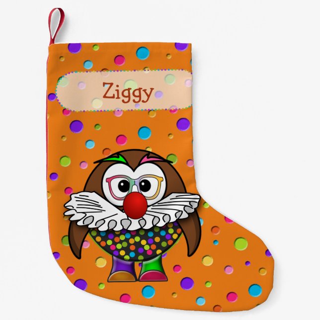 clown uggla julstrumpa (Framsidan)