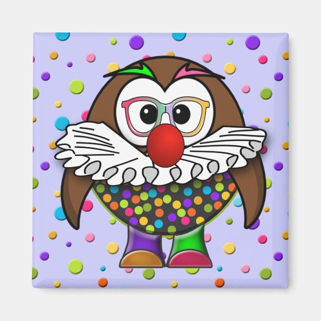 clown uggla magnet (Framsidan)
