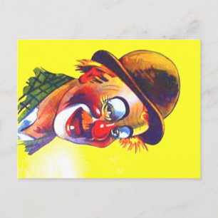 clown vykort