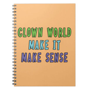 Clown World Anteckningsbok