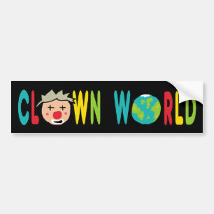 Clown World Bildekal