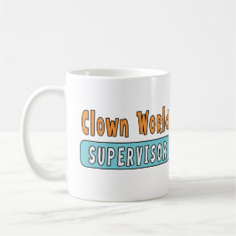 Clown World Supervisor Kaffemugg