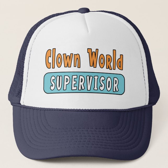 Clown World Supervisor Keps (Framsida)