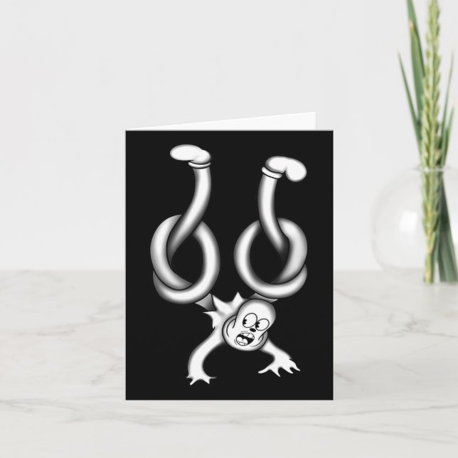 Clownandan vriden  kort (Framsida)