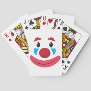 Clownansikte Casinokort