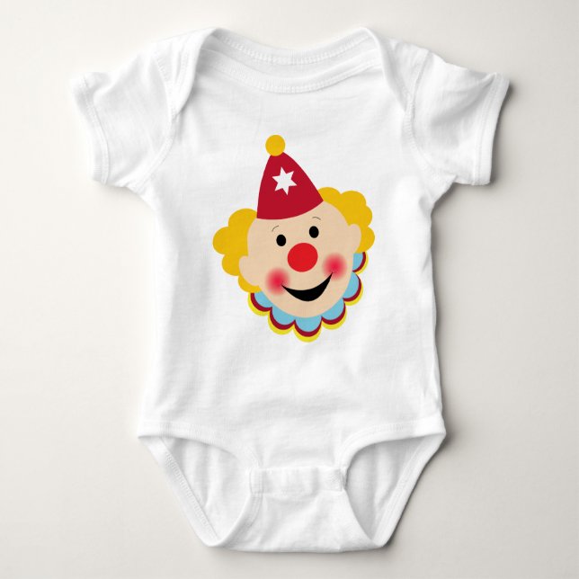 Clownansikte T Shirt (Framsida)